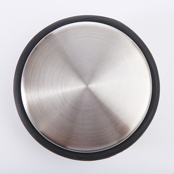 Dörrstopp i rostfritt stål, 10 cm diameter x 4 cm höjd, 1 kg