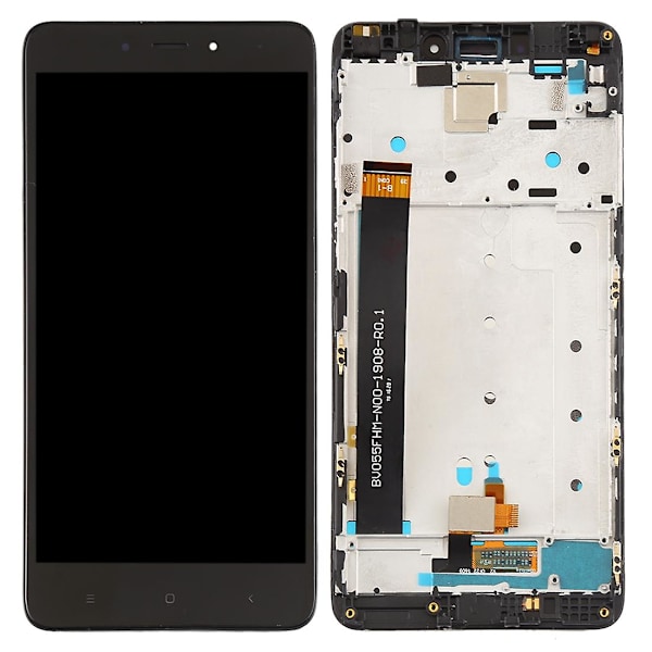 Tft LCD-skärm för Xiaomi Redmi Note 4 Digitizer Full Assembl DXGHC