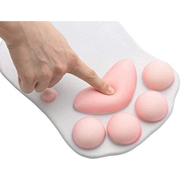 Musmatta med handledsstöd, kattklo, mjuk silikonhandledsdyna