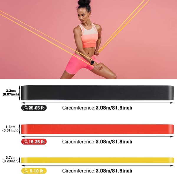 3 st Elastic Bodybuilding, Elastiska Sportband för Bodybuilding DXGHC