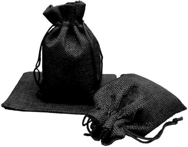 20 stk. Smykkepose Jute Smykkepose Snørepose, DXGHC