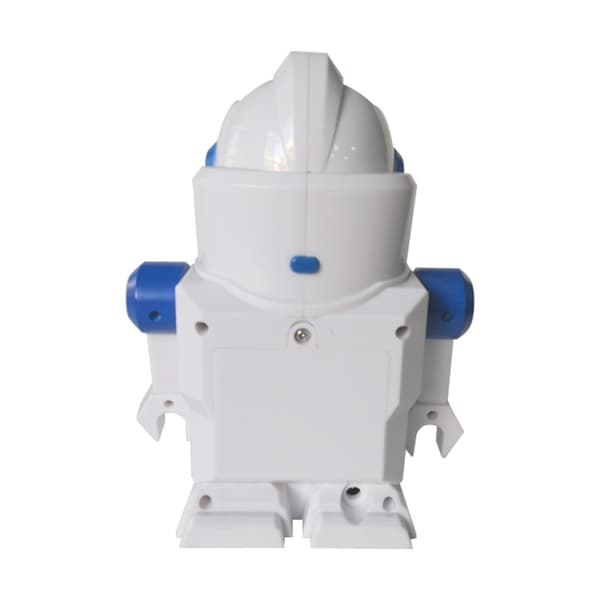Rymdrobot projektionsväckarklocka rolig tecknad klocka Robot väckarklocka