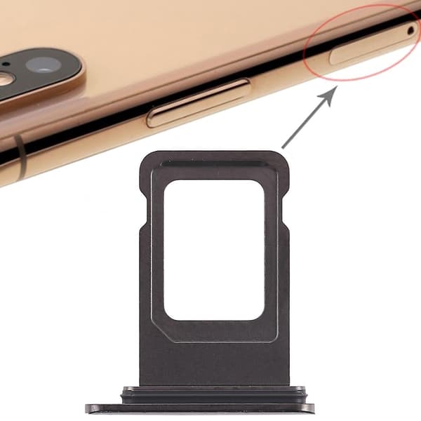 Dubbel simkortsfack för Iphone Xs Max (dubbelt simkort) DXGHC