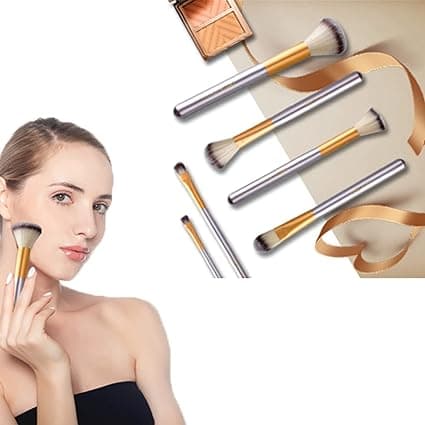 18 stk. Makeup Pensler Sæt med Opbevaringspose Professionel Makeup Bru