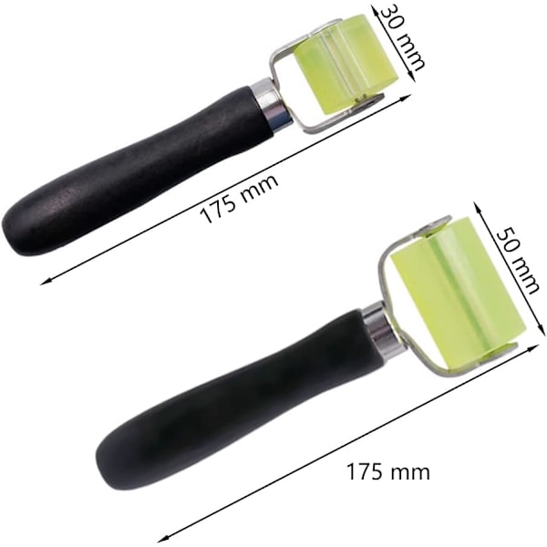 2 stycken handtryckvalsar i silikon, ljuddämpande vals