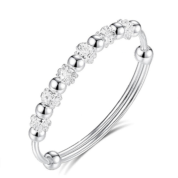 Perle-spinner armbånd for kvinner og jenter - lindrer angst, kan åpnes enkelt