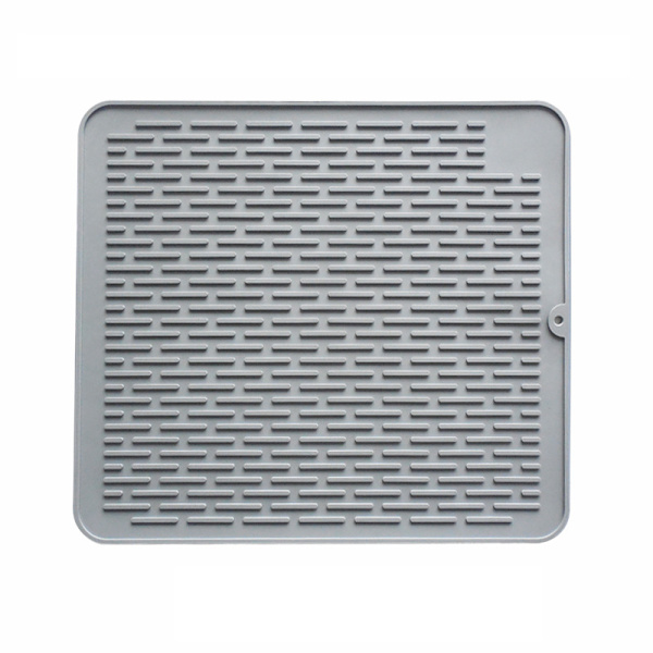 Stor Silikon Dish Drying Mat, Silikon Dish Draining Mat, Dish