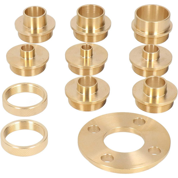 Fräsguide-set, 11 delar/set Mässingmodell Fräsguide-set med lås