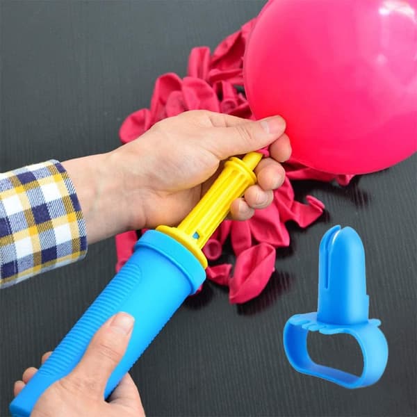 Sæt med 4 Ballonbuer til Festdekoration, Bryllup, Blå