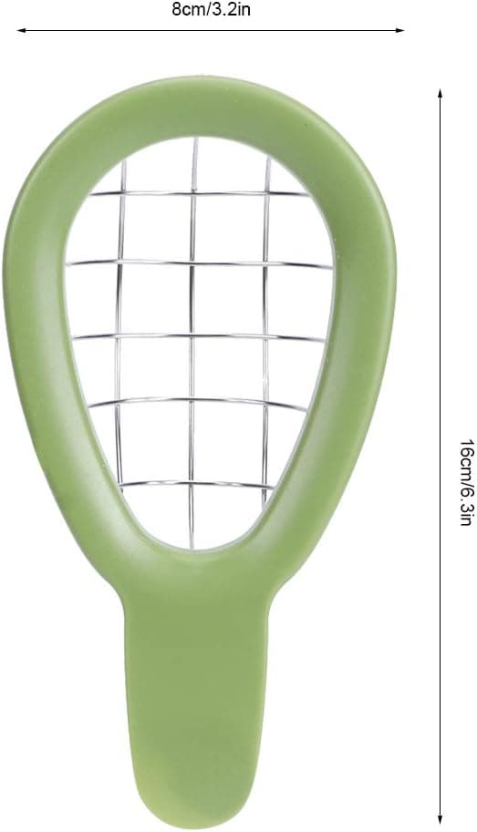 Avokadoklyv, kärnseparator, fruktskärare, avokado i bitar