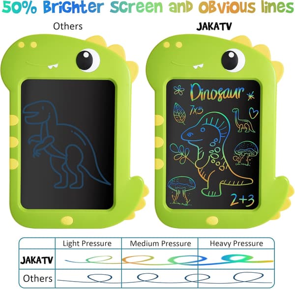 LCD Skrivetavle Legetøj til Børn - 9 tommer Doodle Scribbler Tavle E DXGHC