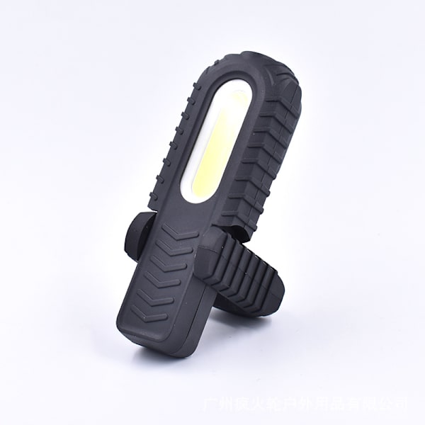 Laddningsbar LED-arbetslampa, 5W COB Front LED-arbetslampa med krok
