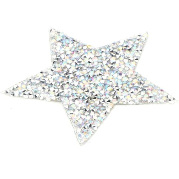 8 cm 10 kpl Rauta-on-laastari Kimalteleva Rhinestone-tarrat Kirjailtu