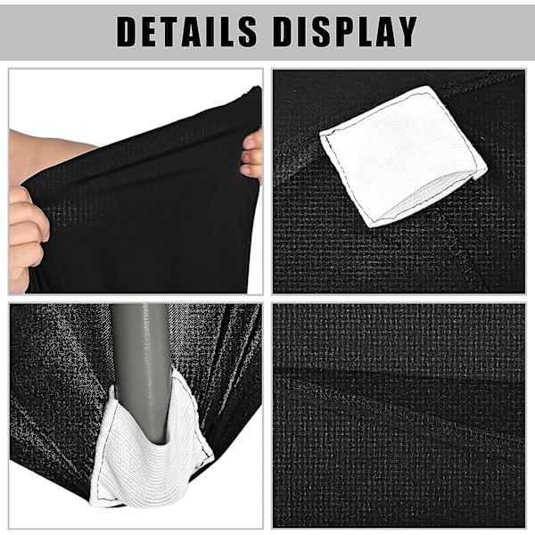 1 Pak Stretch Polyester Spandex Dugtøjer til 6ft Bord - Rec