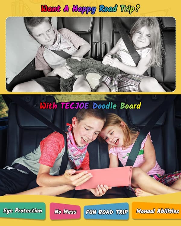 Skrivetablet, 8,5 tommer farverig Doodle Board Tegnetablet til