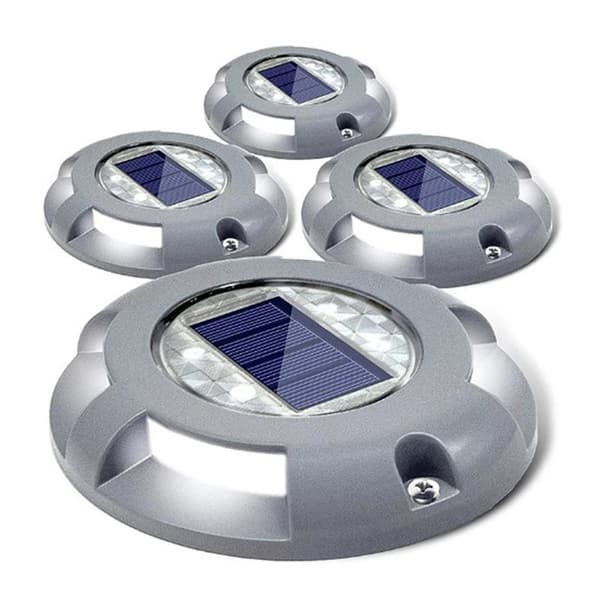 Solcellelys for Terrasse, Innkjøring - Solcellelampe Utendørs LED Vanntett Lys