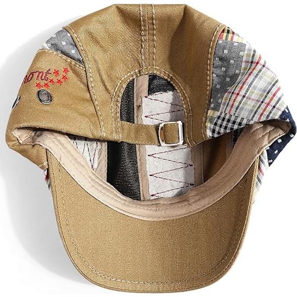 Mænds Beret Sommer Åndbar Backstage Hat Newsboy Cap Flat Cap