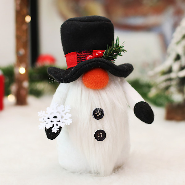 3 stycken juldekorationer julklappspåse Gammal man stan