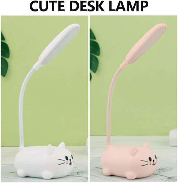 Børnelampe, LED skrivebordslampe til børn, genopladelig