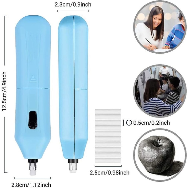 Electric Eraser Kit, Automatic Portable Rubber Pencil Electric Er