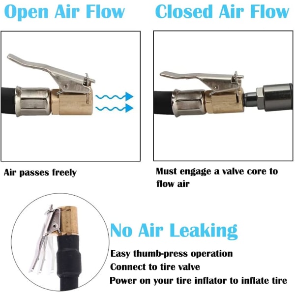 Bil Dekkventil Messing 4stk Bil Dekkventil Adapter for Bil eller Lastebil