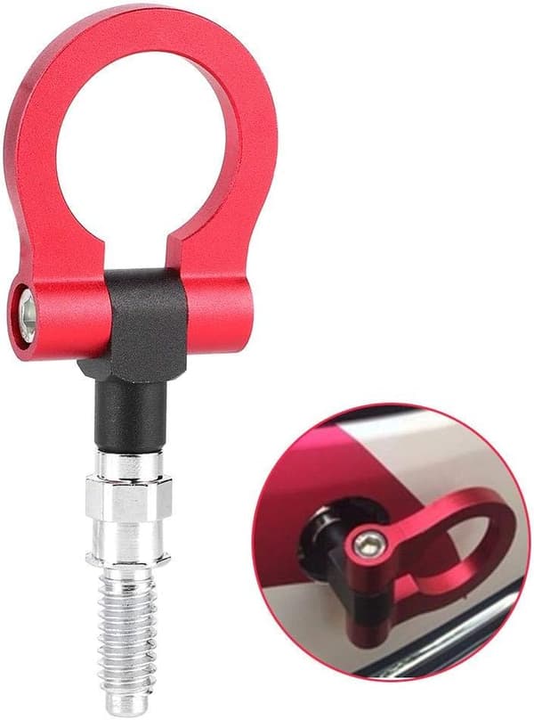 Universal Bil Trailer Aluminium Legering Fram Dragkrok Dragring