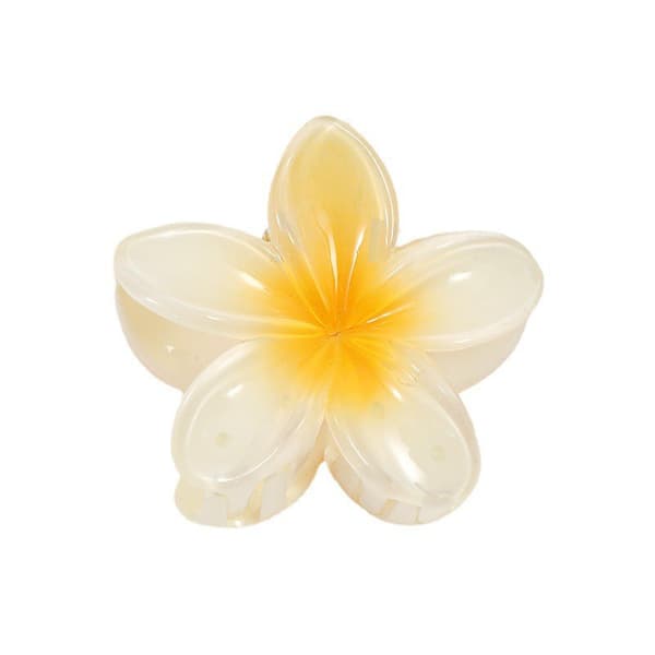 Hawaiianske Blomst Frangipani Hårklemmer Store Søde Blomst Hårklemmer