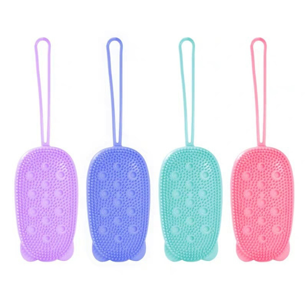 4-pack Bubbelbadsborste Stark Gnid Muddborste Svamp Badborste
