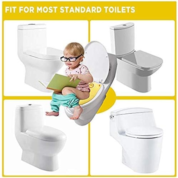 Toilet Pottetræningssædebetræk, Rejsetoilet sæde, Foldbar Ikke