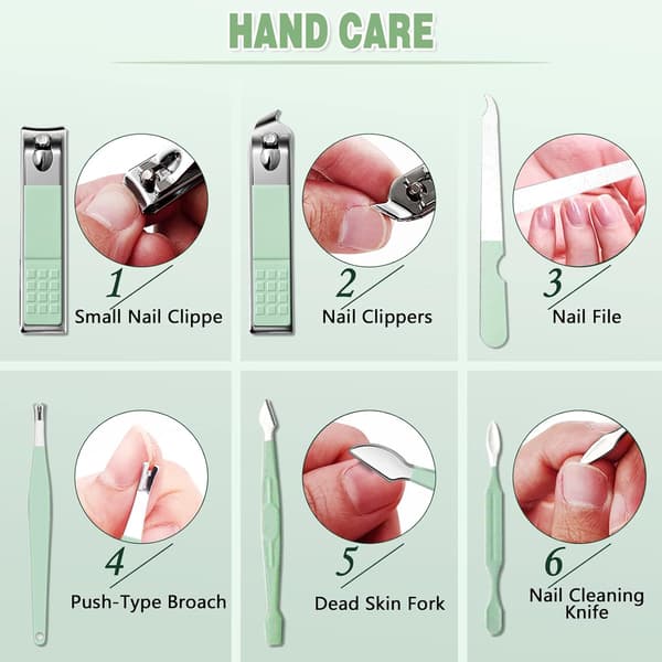 Professionelt Manicure Sæt, Kvinders Manicure Sæt, Negle Cuticle Trimmer
