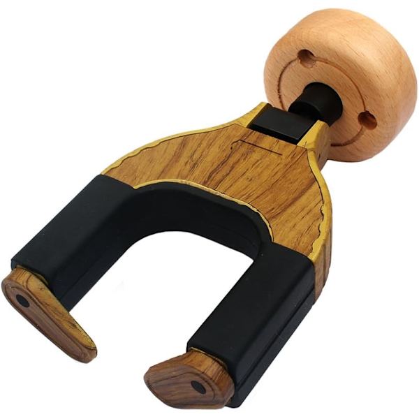 Gitarrväggfäste i trä, väggmonterad gitarrhållare