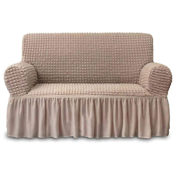 Nordisk enkel sofa betræk, alt-i-én elastisk tykkelse
