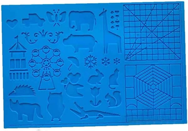 Model til 3D-pen, 3D-printpenmodel, stor måtte (41,5 x 27 DXGHC