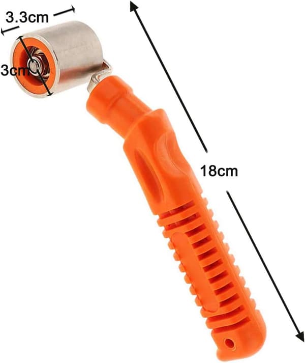 Rustfrit Trykvals, Polstringvals til Hjemme Tapet D