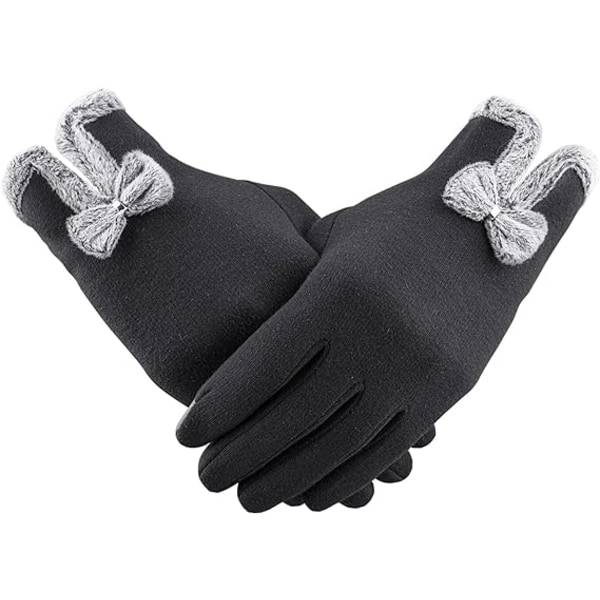 Dam Vinterhandskar Varma Touchscreen Handskar Vindtäta Handskar för