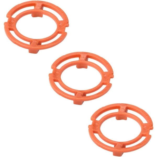 Blade Retaining Ring - 3 stk Orange Blade Retaining Rings, Passer til Ph
