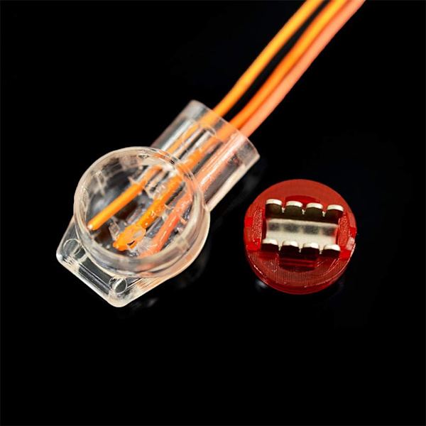 100 stk UR K3 Kabelforbindelser, Hurtig Splice Connector Vandtæt T