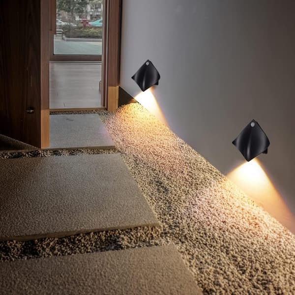 LED-vägglampa för inomhus, rörelsesensor, 3000K, batteridriven