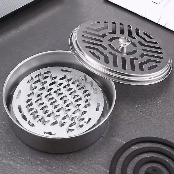 Myggspiralholder i rustfritt stål, Repellant Stativ, Mygg DXGHC