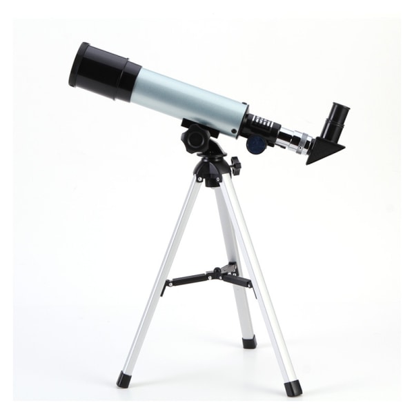Teleskop för barn och nybörjare för att observera himlen och la
