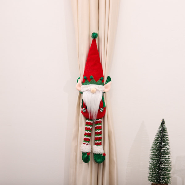2 st juldekorationer tomtar par gardiner arm rudolf