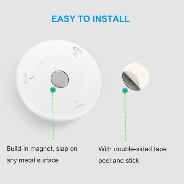 3 stycken intelligenta induktionsljusstyrda LED-lampor