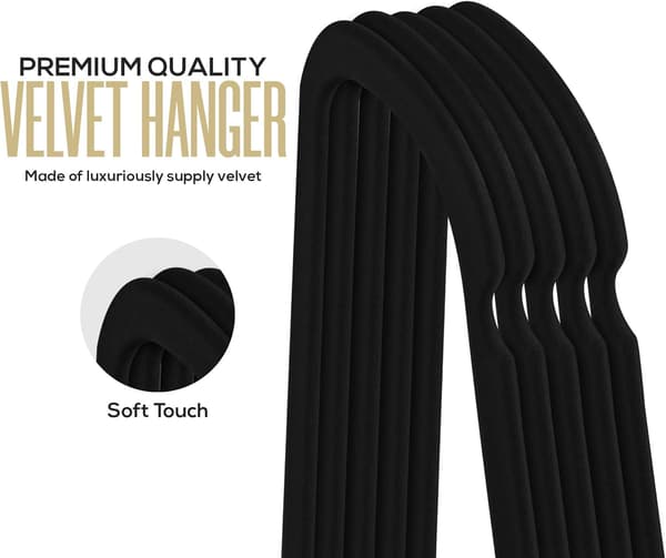Liukumattomat Samettitakit [10 kpl setti] (42cm) – Kestävä Sametti
