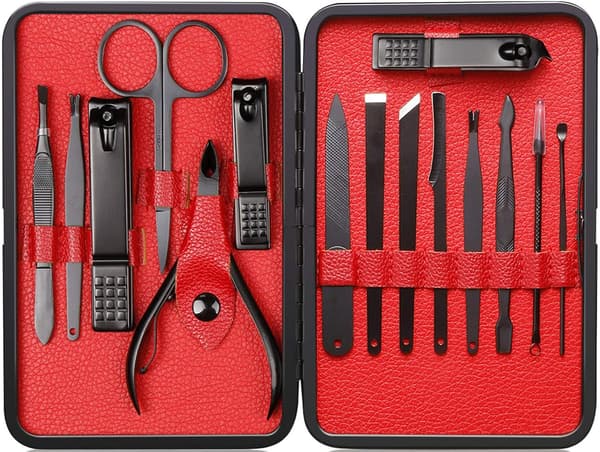 Nagelklipparset med Hög Precision i Rostfritt Stål - Pedikyr