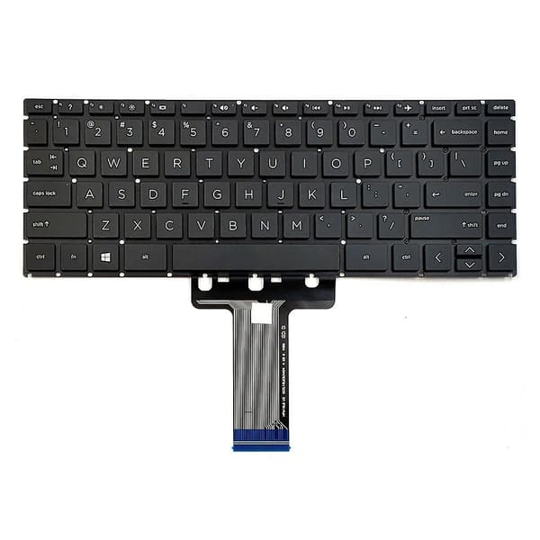 Us-version Tangentbord för Hp 14-cf / 14s-cf / 14-dk / 14s-dk DXGHC