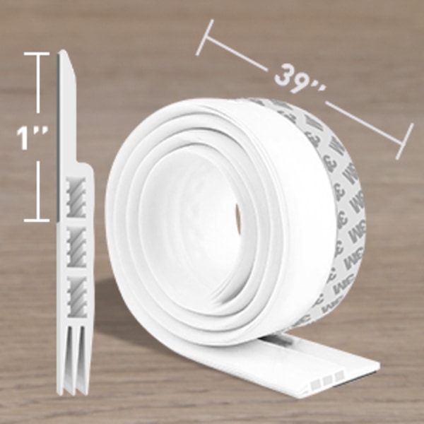 10 Meter Lång, Passar för 0-30mm Springor, Självhäftande Silikon