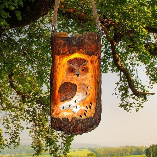 Hagedekor Solcellelys Hagelampe Gave Solcellelampe Vanntett L