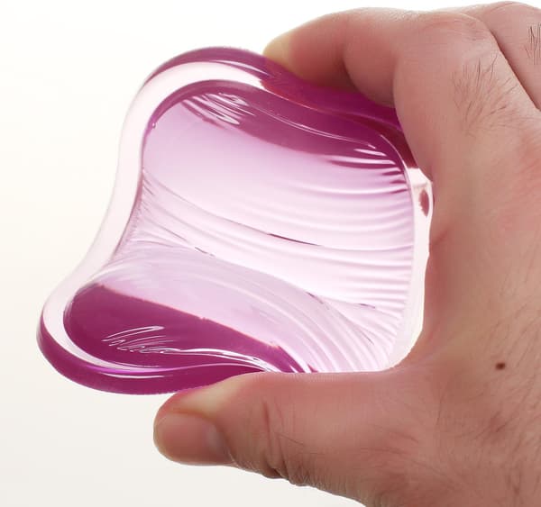 Blød håndledsstøtte, Gelkrystaller, Hjerteformet, Ergonomisk Krystal Ge