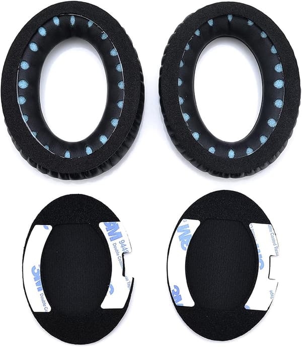 1 Par Erekksjonsputer Kompatibel med Bose Quietcomfort QC2