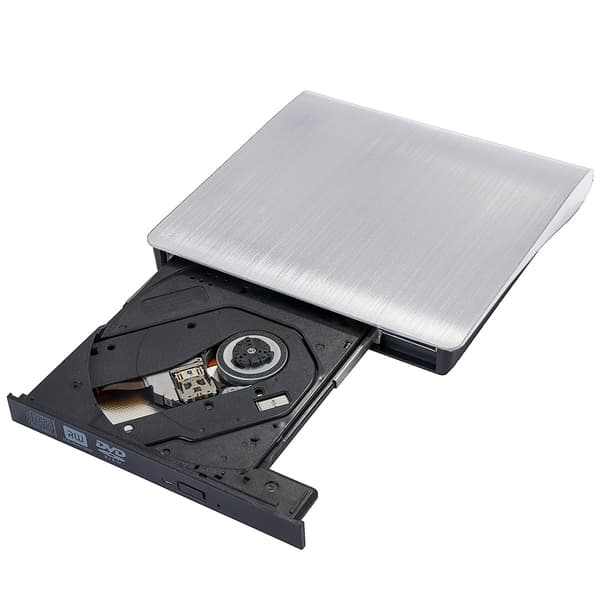 Extern CD/DVD-enhet, USB 3.0 Bärbar CD/DVD+/- RW-enhet Ultra